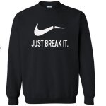 Pull homme en coton imprim� - leoclotho - casual v�tement masculin - col capuche - noir