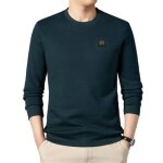 Pull homme hiver manches longues doublé polaire casual pullover chaud epais col rond couleur unie confortable ... Pull homme hiver manches longues doublé polaire casual pullover chaud epais col rond couleur unie confortable ...