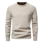 Pull homme - insfity - modèle hzax814 - col ras - du - cou - manches raglan - 95% coton Pull homme - insfity - modèle hzax814 - col ras - du - cou - manches raglan - 95% coton