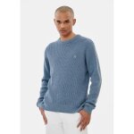 Pull homme en laine - kaporal - neo - col rond - logo métallique - badge métallique Pull homme en laine - kaporal - neo - col rond - logo métallique - badge métallique