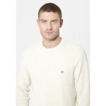 Pull homme en laine - kaporal - neo - col rond - logo mtallique - matire douce
