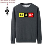 Pull hommes de marque luxe - col rond slim - doux au toucher - vêtement masculin Pull hommes de marque luxe - col rond slim - doux au toucher - vêtement masculin