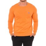 Pull homme u. s. polo assn. manches longues - naranja - col rond - logo brod
