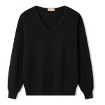 Pull homme - vitata - printemps et automne - col en v - manches longues - noir Pull homme - vitata - printemps et automne - col en v - manches longues - noir