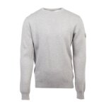 Pull - kaporal - naofil - col rond - gris clair - homme Pull - kaporal - naofil - col rond - gris clair - homme