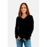 Pull léger guess jeans gena vn jblk jet black - femme - col v Pull léger guess jeans gena vn jblk jet black - femme - col v