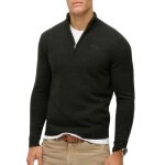 Pull en maille superdry essential knit henley hommes