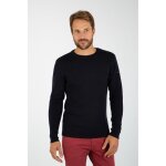 Pull marin - armorlux - navire - laine mrinos - col arrondi - homme