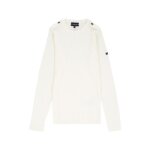 Pull marin en laine mrinos - armorlux - femme - col ras - du - cou - pattes sur les paules - 100% laine ...