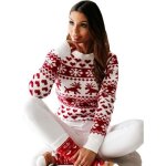 Pull de noël femme en tricot manches longues pullover imprime automne hiver col rond tissu confortable ... Pull de noël femme en tricot manches longues pullover imprime automne hiver col rond tissu confortable ...