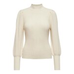 Pull - over femme - only - onlkatia - col montant - blanc - taille m - tricot Pull - over femme - only - onlkatia - col montant - blanc - taille m - tricot