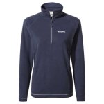 Pull en polaire pour femme - craghoppers - miska hz - bleu - col montant