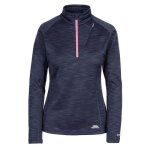 Pull polaire - trespass - fairford - femme - manches longues - respirant - navy marl Pull polaire - trespass - fairford - femme - manches longues - respirant - navy marl