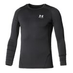 Pull de sport - under armour - hg armour comp ls - noir - manches longues - respirant Pull de sport - under armour - hg armour comp ls - noir - manches longues - respirant