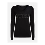Pull stretch  logo strass - guess jeans - femme