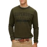 Pull superdry surplus graphic crew hommes