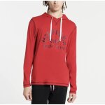 Pull de survetement avec capuche tommy hilfiger pyjama homme rouge