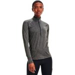 Pull tech solid avec demi - fermeture clair t shirt - under armour - femme - gris - manches longues ...