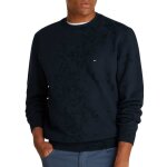 Pull tommy hilfiger essential fleece crew hommes