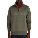 Pull tommy hilfiger logo mock neck hommes