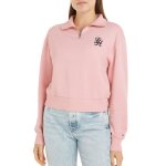 Pull tommy hilfiger regular script logo 1 / 2 zip femmes Pull tommy hilfiger regular script logo 1 / 2 zip femmes