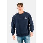 Pull - tommy jeans - dm0dm12373 c87 - col rond - homme - manches longues