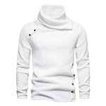 Pull en tricot homme col châle coupe ajustée automne hiver casual pullover couleur unie tissu confortable ... Pull en tricot homme col châle coupe ajustée automne hiver casual pullover couleur unie tissu confortable ...