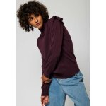 Pull violet femme kaporal - mara - manches longues - col montant - bords - côtes Pull violet femme kaporal - mara - manches longues - col montant - bords - côtes