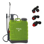 Pulv�risateur manuel 16 litres pompe manuelle haute pression 5. 5 bar jardin toiture potager 3 buses ...