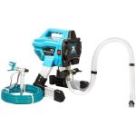 Pulvrisateur de peinture airless 650w 200 bar - varan - x - 6 - haute pression - electrique - bleu