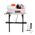 Pulvrisateur pour vtt - vevor - 700 x 370 x 415 mmavec rservoir deau rampe de buses tuyau de 61 mblanc ...