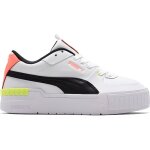 Puma baskets cali sport blanc fluo femme