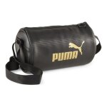 Puma sac  paule bandoulire noir pour femme et homme - core up barrel bag puma black 254648