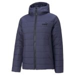 Puma ess hooded padded jacket veste bleu s homme