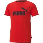 Puma ess logo tee t - shirt enfant rouge 58696011