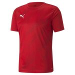 Puma individualrise graphic tee t - shirt rouge - noir s homme