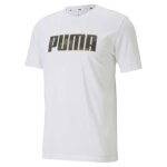 Puma metallic nights graphic tee tricot homme noir l