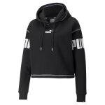 Puma pulls - sweats  capuche fille en couleur noir - taille m
