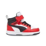Puma rebound v6 mid ac + inf chaussures pour bébé et petit enfant blanc 396542 - 03 Puma rebound v6 mid ac + inf chaussures pour bébé et petit enfant blanc 396542 - 03