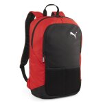 Puma sac  dos noir rouge pour femme et homme - teamgoal backpack puma red - puma black 252923
