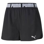 Short de sport puma - femme - noir - respirant - non imperm�able - fitness