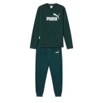 Puma survêtement pour enfant essentials no1 logo blanc 691673 - 75 Puma survêtement pour enfant essentials no1 logo blanc 691673 - 75