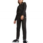 Puma survtement pour fille hooded noir 676375 - 01