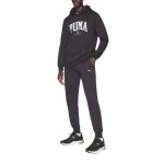 Puma survtement pour homme squad hooded noir 683817 - 01