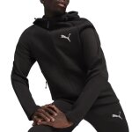 Puma sweat  capuche et zip pour homme evostripe noir 678995 - 01