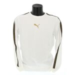 Puma sweat - shirt puma metallic nights crew sweat - shirt blanc pour hommes 587141002 a