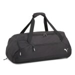 Puma sac de sport noir pour femme et homme - teamgoal wheel teambag m puma black 252912
