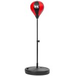 Punching ball metal boxe - noir / rouge - 80 / 120 cm