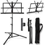 Pupitre de musique pliable - support de partitions 2 en 1 � double usage - support de musique pliable ...