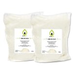 Cire de soja pour bougies - purespa - 2kg - 100% naturelle - co - responsable - sans parfum